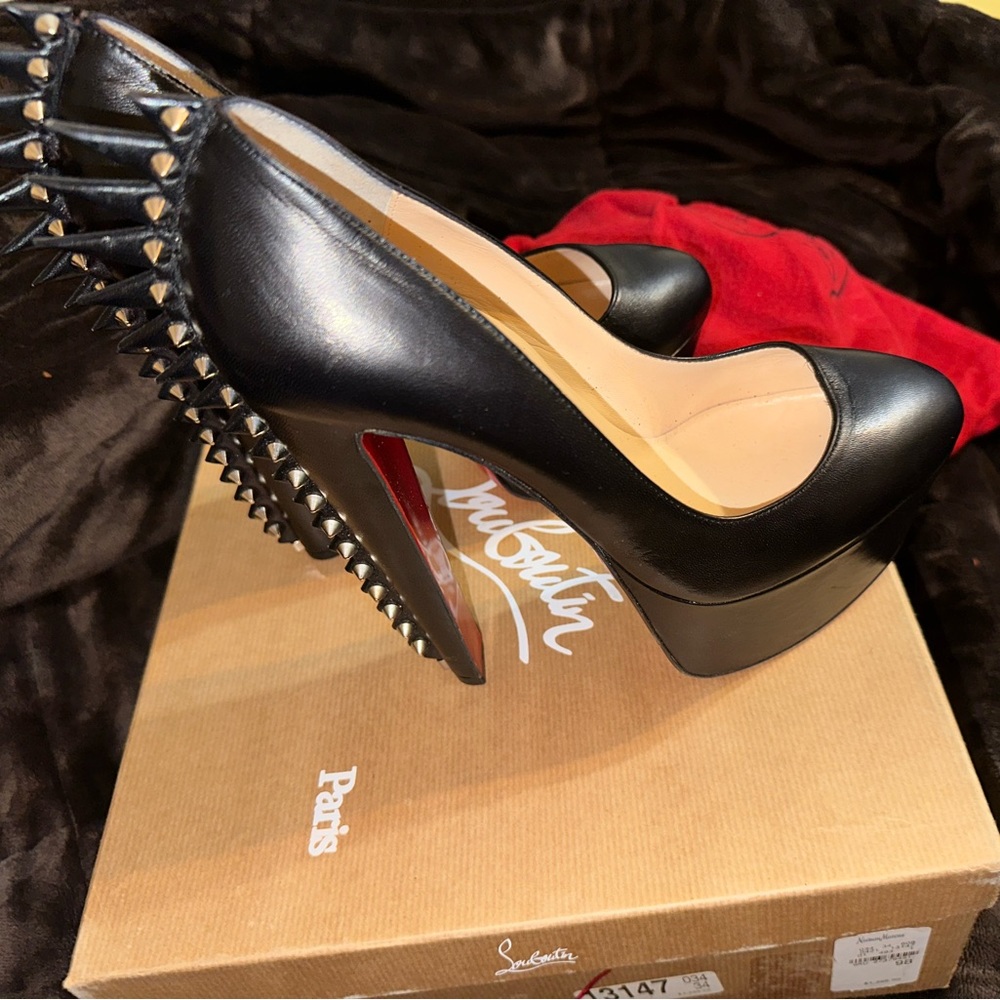 ELECTROPUMP 160 SPIKES PLATFORM HEELS PUMPS 39 NEW BOX